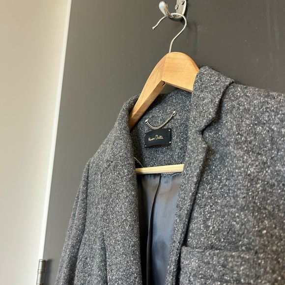Massimo Dutti Charcoal Suit Jacket - Picture 5 of 15